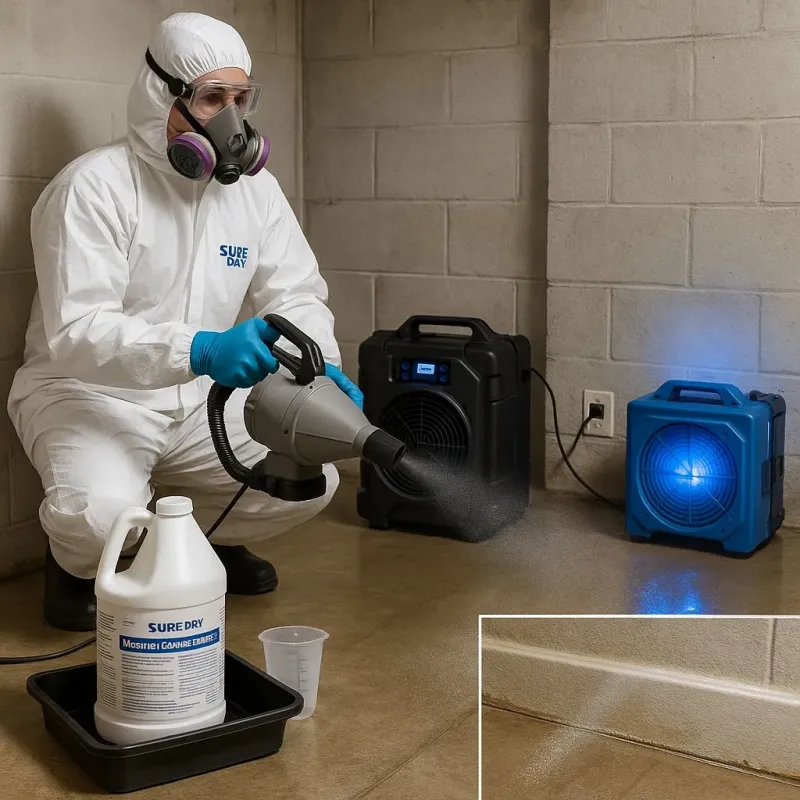 Sanitization and Odor Removal process in Yolo County, CA